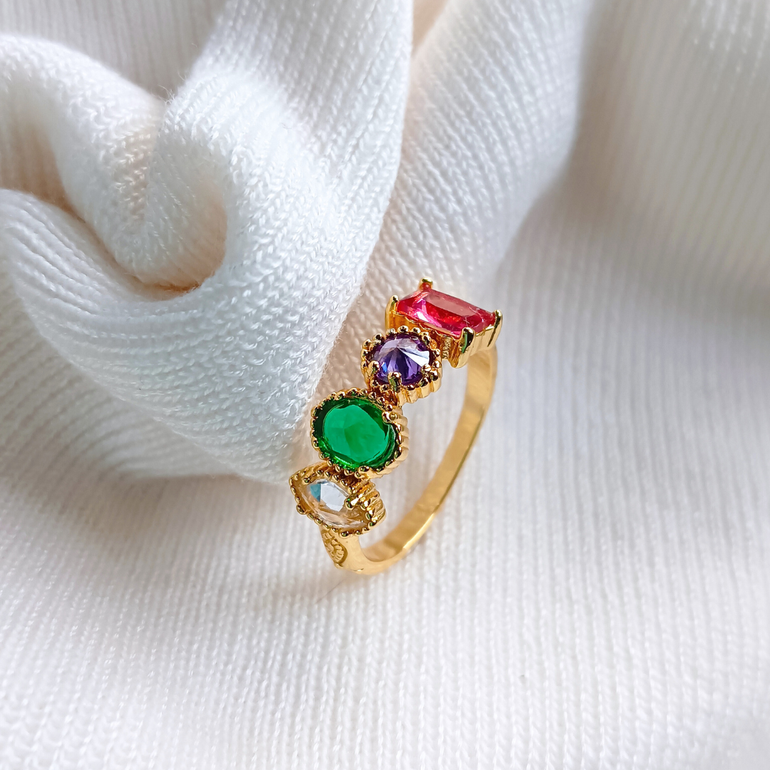 Vintage Family Birthstone Ring