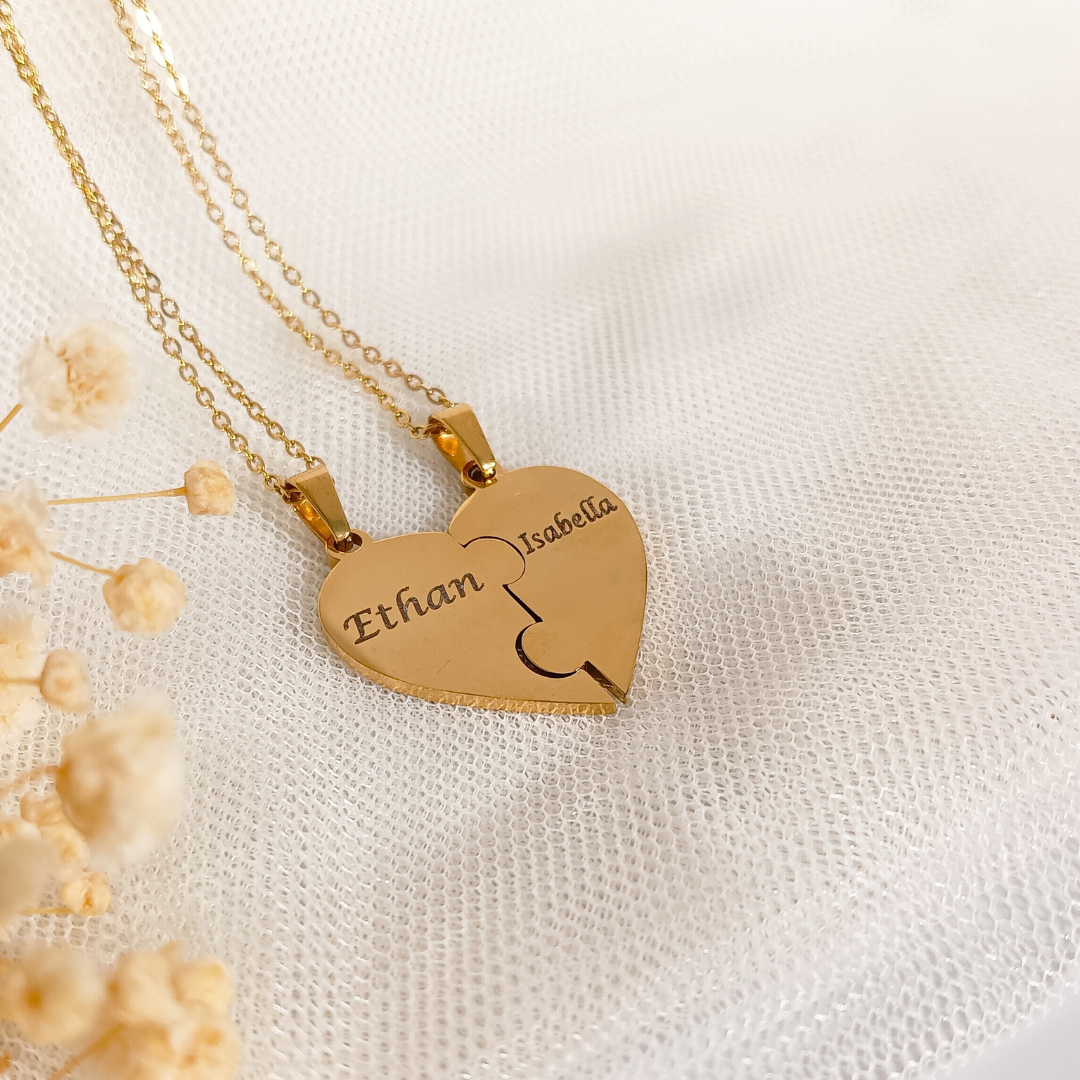Personalized Puzzle Necklace