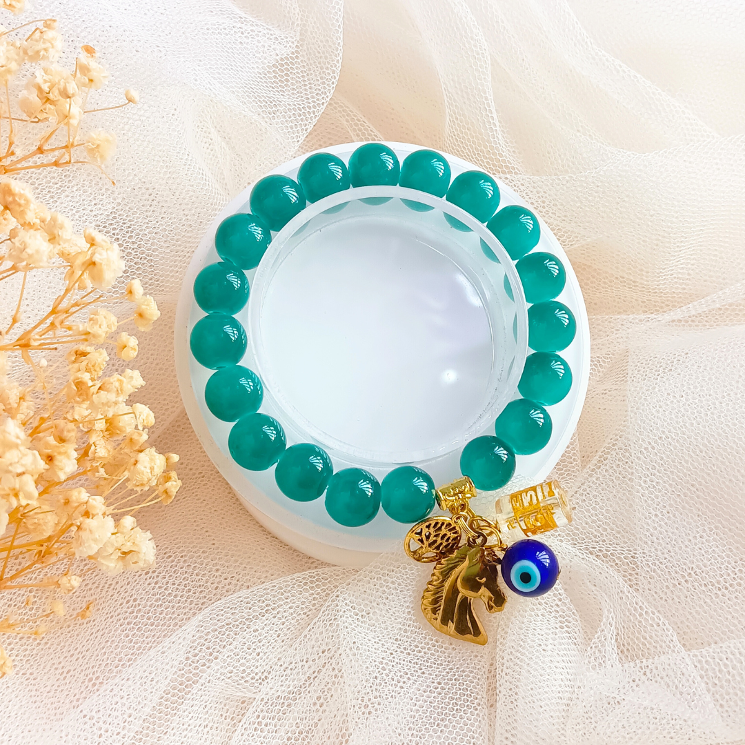 2026 Transformative Teal Lucky Bracelet
