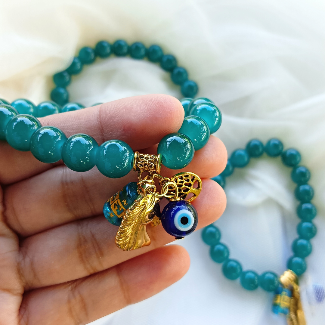 2026 Transformative Teal Lucky Bracelet
