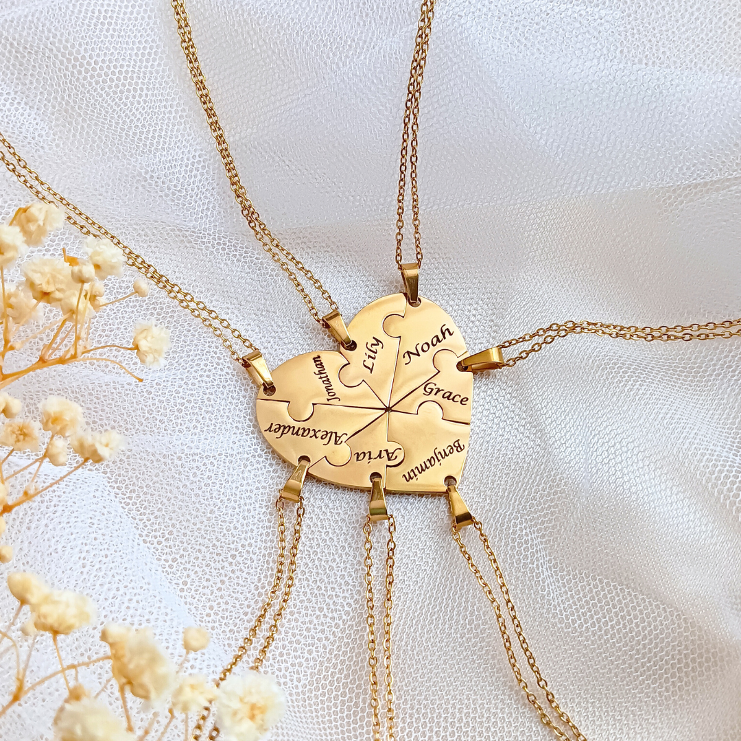 Personalized Puzzle Necklace