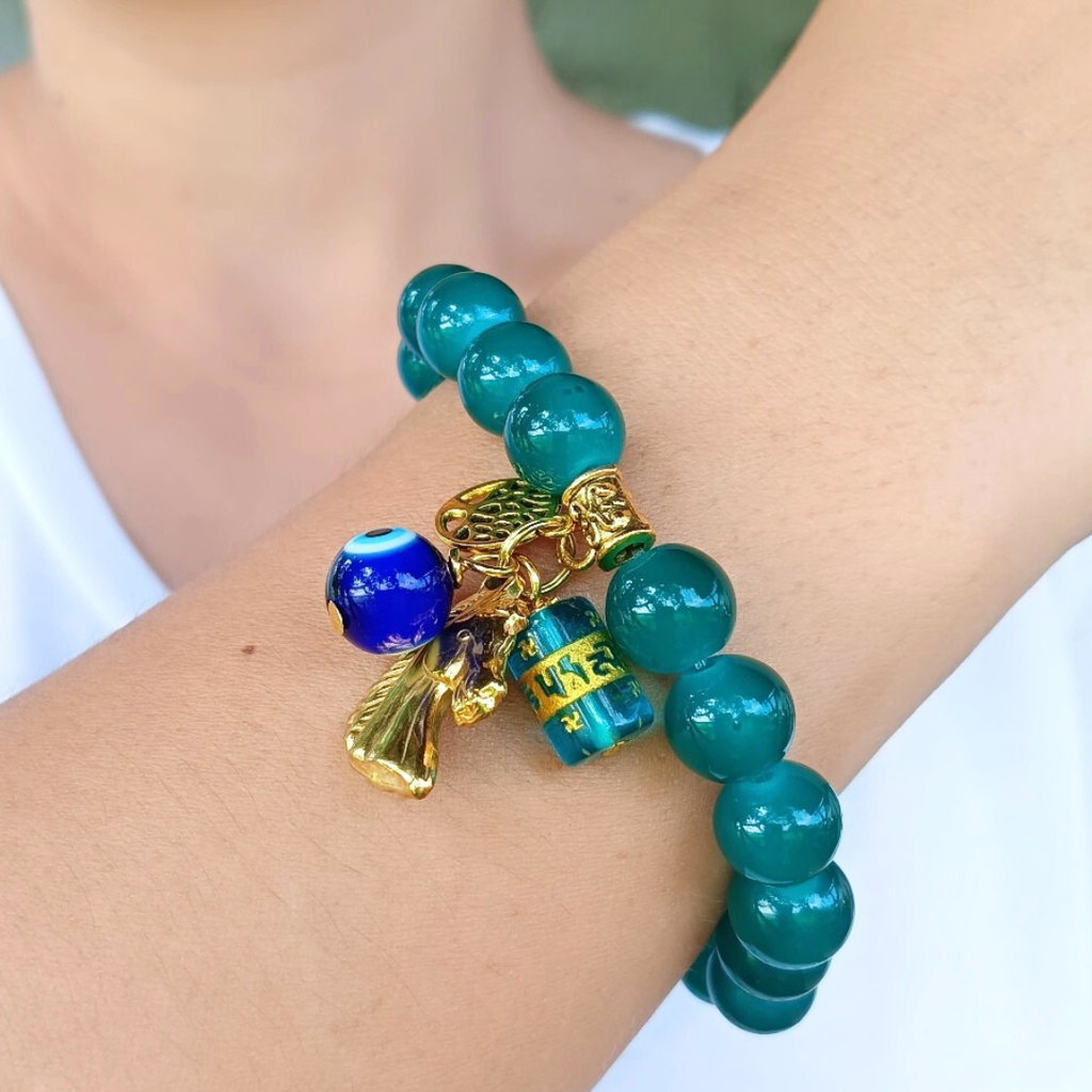 2026 Transformative Teal Lucky Bracelet